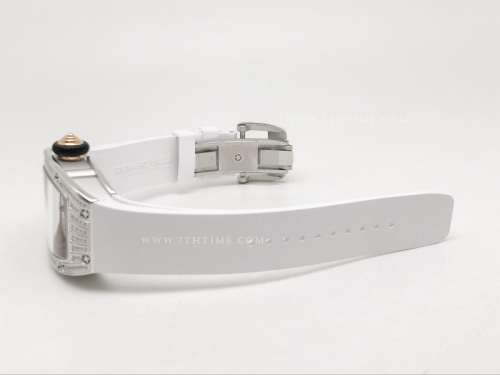 RM07-01 Ladies Diam SS/RU Wht/Red Skele ZF CRMA2 Clone