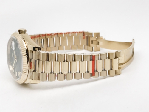 DayDate 40mm 904L Flt YG/YG Grn/Rm GMF VR3255