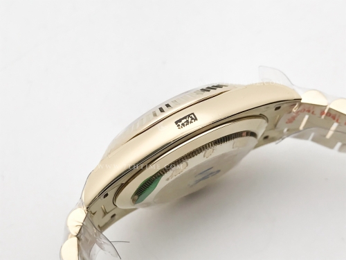 DayDate 40mm 904L Flt YG/YG Grn/Rm GMF VR3255