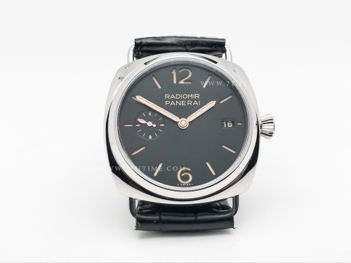 PAM1294 Radiomir 40mm SS/LE Blk TTF A7750