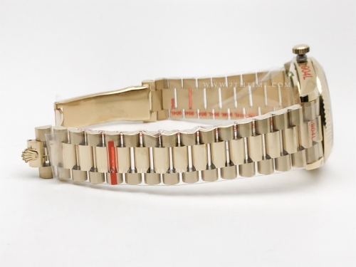 DayDate 40mm 904L Flt YG/YG M-Blk/Dia GMF VR3255