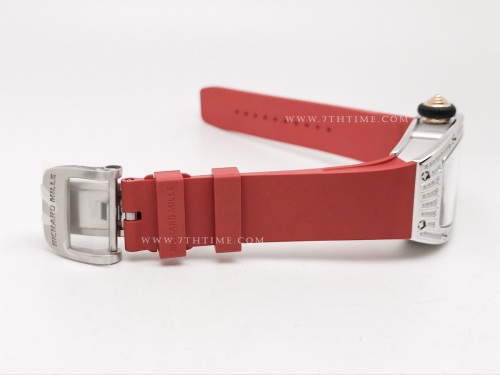 RM07-01 Ladies Diam SS/RU Red/Red Skele ZF CRMA2 Clone