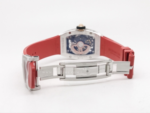 RM07-01 Ladies Diam SS/RU Red/Red Skele ZF CRMA2 Clone