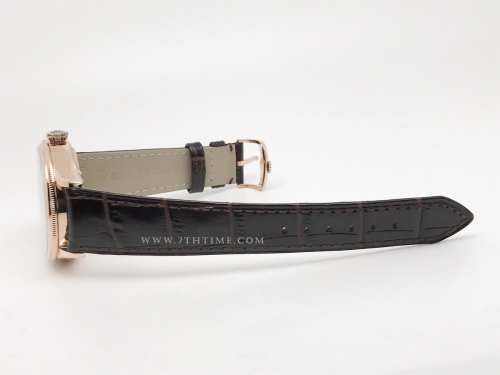 Cellini Date 39mm RG/LE White/Stk GMF Asia 3165 Mod