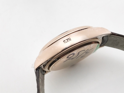 Cellini Date 39mm RG/LE White/Stk GMF Asia 3165 Mod