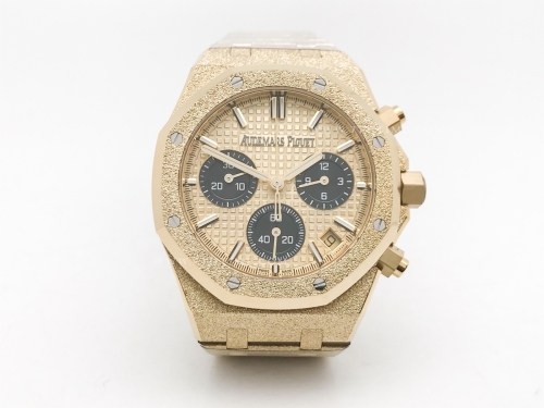 Royal Oak Chrono 26240 Frosted YG/YG YG/Stk APSF SH4401
