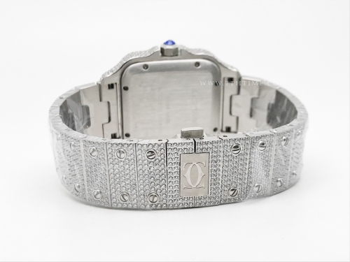 Santos De Cartier 40mm Dia Dia/Dia Sil/Dia TWF MY8215