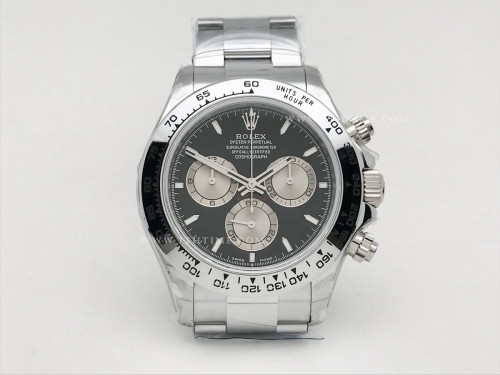 Daytona 126509 904L Wt WG/WG Blk/Stk QF V6 SH4131