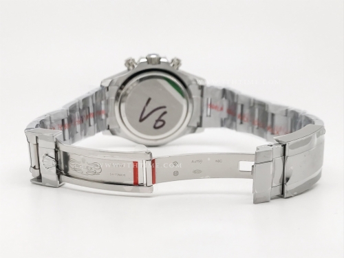 Daytona 126509 904L Wt WG/WG Blk/Stk QF V6 SH4131