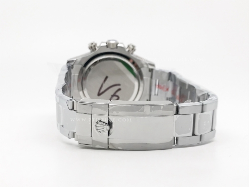 Daytona 126509 904L Wt WG/WG Blk/Stk QF V6 SH4131