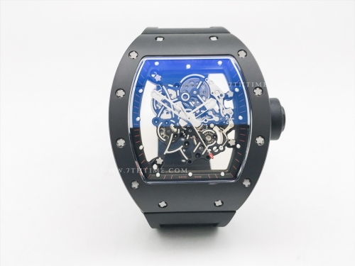 RM055 Bubba Watson Blk CER/SS/RU Blk Skele MLF RMUL2