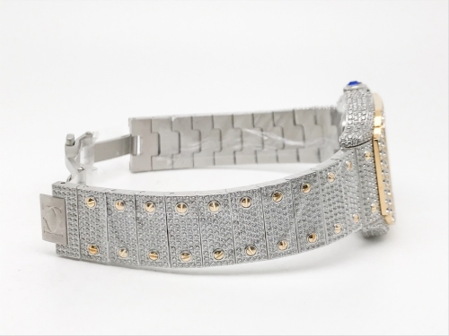 Santos 40mm Dia Dia/Dia/YG Dia/Blk-Rm TWF MY8215