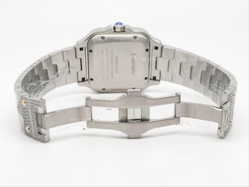 Santos 40mm Dia Dia/Dia/YG Dia/Blk-Rm TWF MY8215