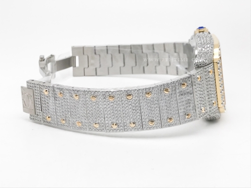 Santos 40mm Dia Dia/Dia/YG Dia-YG/Blk-Rm TWF MY8215