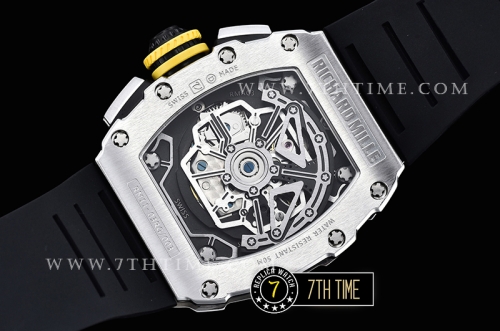Richard Mille  RM011-03 New Gen Flyback SS/VRU Black A7750 Mod