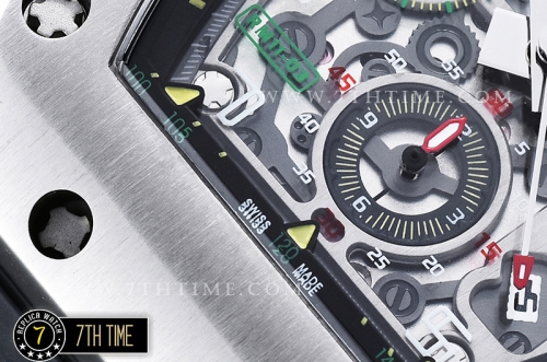 Richard Mille  RM011-03 New Gen Flyback SS/VRU Black A7750 Mod