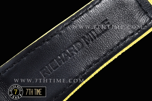 Richard Mille  RM011-03 New Gen Flyback SS/VRU (Yellow) Black A7750 Mod