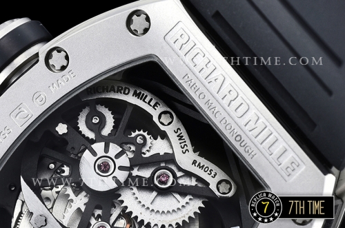 Richard Mille  RM053 Pablo MacDonogh Tourb Diams SS/VRU Black A2824