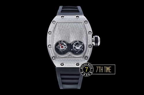 Richard Mille  RM053 Pablo MacDonogh Tourb Diams SS/VRU Black A2824