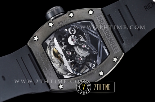 Richard Mille  RM053 Pablo MacDonogh Tourb Diams PVD/VRU Blk A2824