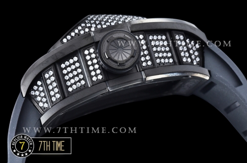 Richard Mille  RM053 Pablo MacDonogh Tourb Diams PVD/VRU Blk A2824