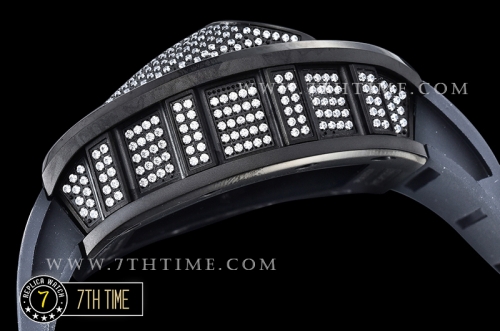 Richard Mille  RM053 Pablo MacDonogh Tourb Diams PVD/VRU Blk A2824