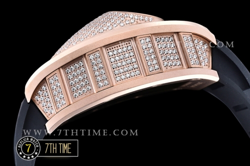 Richard Mille  RM053 Pablo MacDonogh Tourb Diams RG/VRU Black A2824