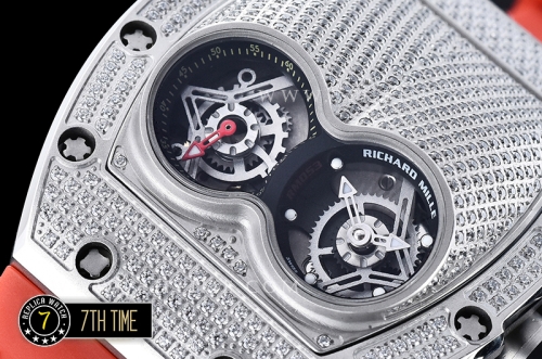 Richard Mille RM053 Pablo MacDonogh Tourb Diams SS/VRU Red Black A2824