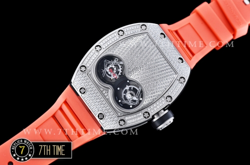 Richard Mille RM053 Pablo MacDonogh Tourb Diams SS/VRU Red Black A2824