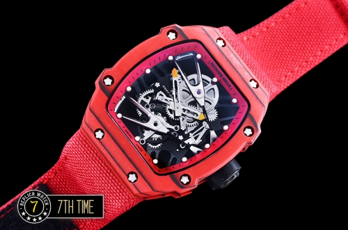 Richard Mille RM027-02 Rafael Nadal L.E. FC/NY Red/Red Miyota Mod