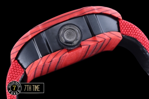 Richard Mille RM027-02 Rafael Nadal L.E. FC/NY Red/Red Miyota Mod