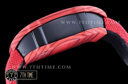 Richard Mille RM027-02 Rafael Nadal L.E. FC/NY Red/White Miyota Mod Red Strap