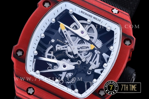 Richard Mille RM027-02 Rafael Nadal L.E. FC/NY Red/White Miyota Mod