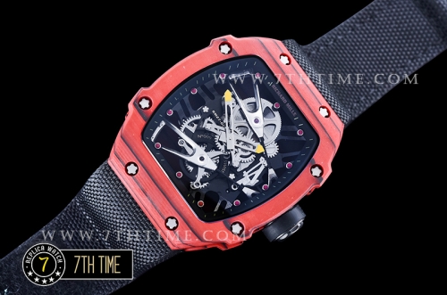 Richard Mille RM027-02 Rafael Nadal L.E. FC/NY Red/Black Miyota Mod