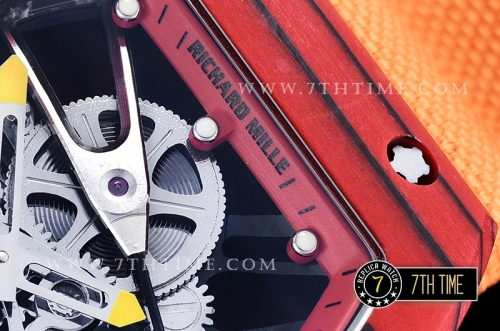 Richard Mille RM027-02 Rafael Nadal L.E. FC/NY Red/Red Miyota Mod