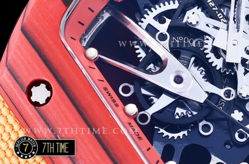 Richard Mille RM027-02 Rafael Nadal L.E. FC/NY Red/Red Miyota Mod