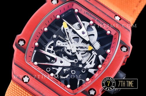 Richard Mille RM027-02 Rafael Nadal L.E. FC/NY Red/Red Miyota Mod