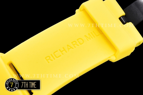 Richard Mille RM035-02 Rafael Nadal Red FC/VRU Black/Black Miyota Mod Yellow Strap