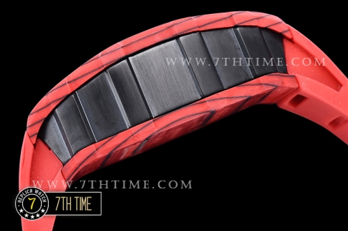 Richard Mille RM035-01 Rafael Nadal Red FC/VRU Black/White Miyota Mod Red Strap