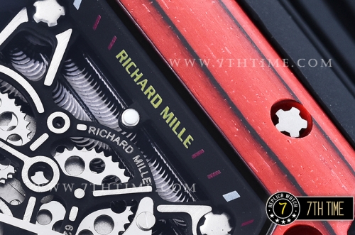 Richard Mille RM035-02 Rafael Nadal Red FC/VRU Blk/Blk Miyota Mod