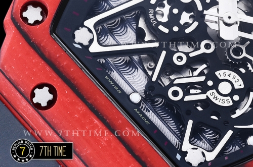 Richard Mille RM035-02 Rafael Nadal Red FC/VRU Blk/Blk Miyota Mod