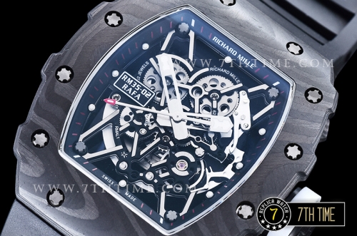 Richard Mille RM035-02 Rafael Nadal Black FC/VRU Black/Black Miyota Mod