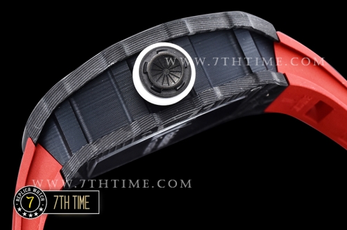 Richard Mille RM035-02 Rafael Nadal Black FC/VRU Miyota Mod Red Strap