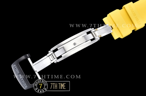 Richard Mille RM035-02 Rafael Nadal Black FC/VRU Miyota Mod Yellow Strap