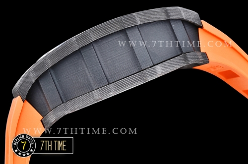 Richard Mille RM035-02 Rafael Nadal Black FC/VRU Blkac/Black Miyota Mod Orange Strap