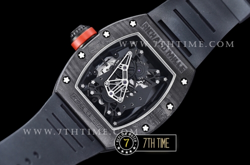 Richard Mille RM001 Tourbillon FC/VRU Black/Yellow Custom Movement Black Inner Bezel Yellow Needle