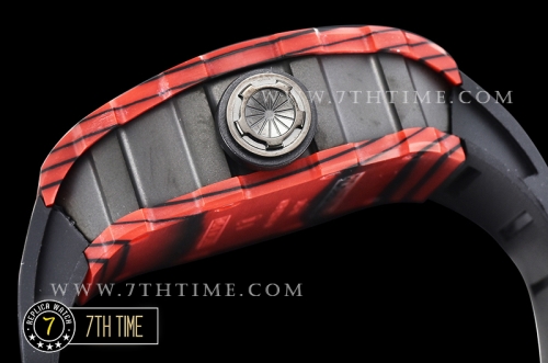 Richard Mille RM035-01 Rafael Nadal Red FC/VRU Blk/Blk Miyota Mod Black Inner Bezel Rehaut