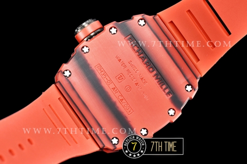 Richard Mille RM035-01 Rafael Nadal Red FC/VRU Blk/Red Miyota Mod Red Inner Bezel Rehaut