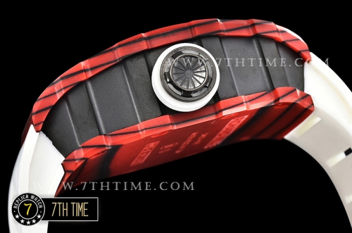 Richard Mille RM035-01 Rafael Nadal Red FC/VRU Blk/Wht Miyota Mod White Inner Bezel Rehaut