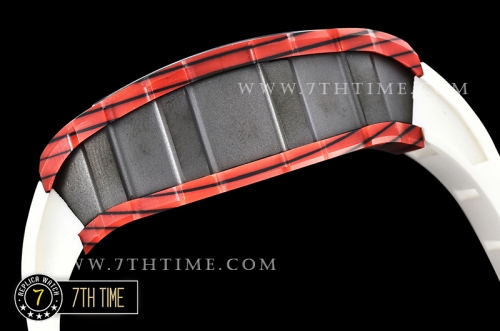 Richard Mille RM035-01 Rafael Nadal Red FC/VRU Blk/Wht Miyota Mod White Inner Bezel Rehaut